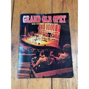 Vintage Grand Old Opry WSM Picture-History Book. Paper Back.